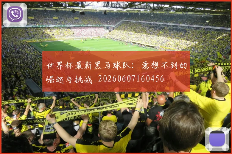 世界杯最新黑马球队：意想不到的崛起与挑战_20260607160456